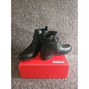 Womens Jeossy Black Ankle Boots 8.5 NIB